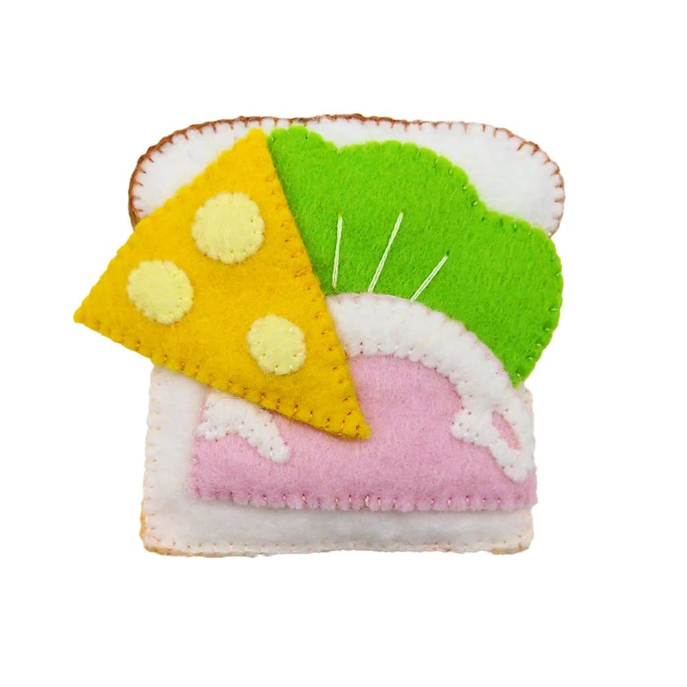 Amazon | フェルトままごと トースト フェイクフード 単品 キッズ 孫